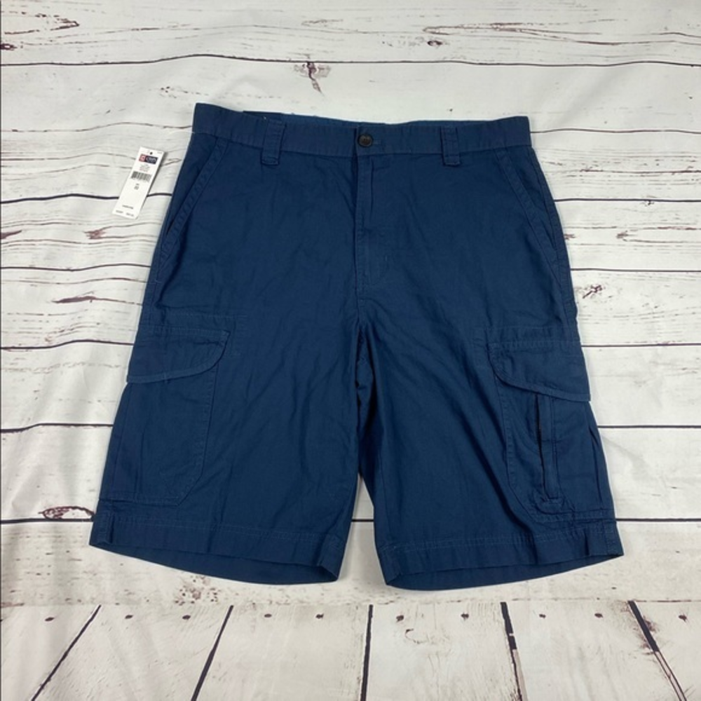 Chaps Mens Navy Cargo‎ Shorts